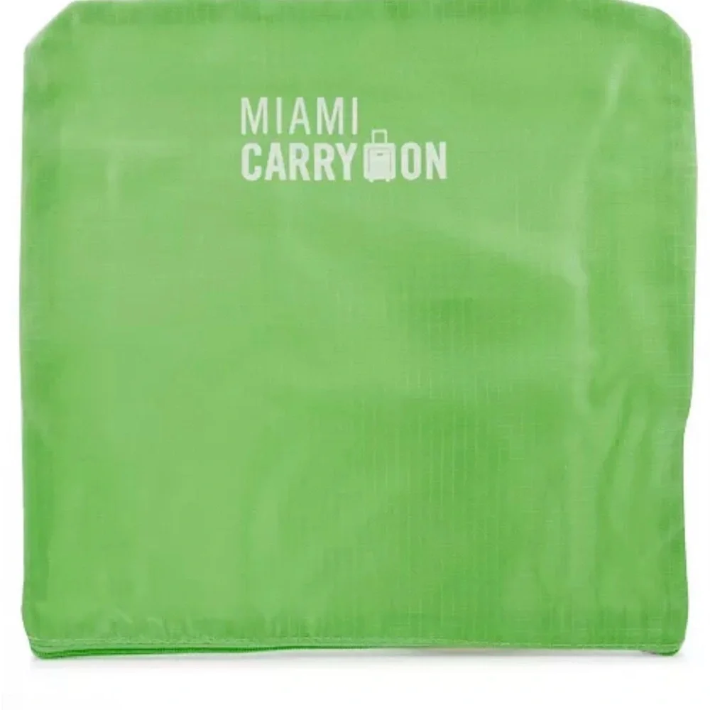Set of 6 Neon Packing Cubes, Traveler's Luggage Organizer